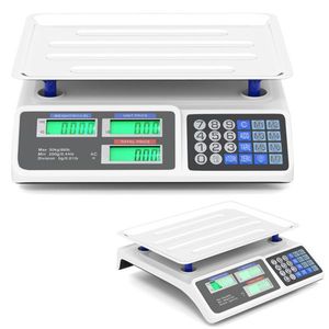 Báscula Digital de Cocina de 30 kg/66 lb con Precisión de 5 g/0.01 lb, Pantalla LCD Retroiluminada Dual, 3 Opciones de Energía, Plataforma Desmontable de Acero Inoxidable - Product Image 1