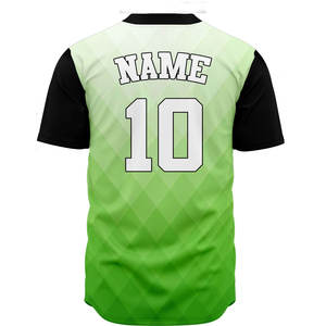 Maillot de baseball personnalisé OEM, couleur personnalisée, polyester, boutonné, avec broderie ou sublimation - Product Image 2