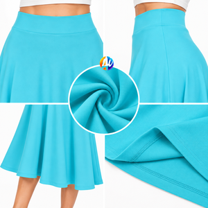 Disfrute de un estilo elegante con la falda midi para mujer, que ofrece una forma impecable y una tela cómoda que combina bien con muchos armarios. - Product Image 6