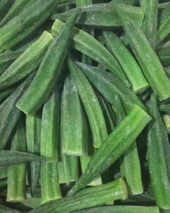 Okra congelée du Vietnam de haute qualité / Couleur verte naturelle et texture tendre - Product Image 3