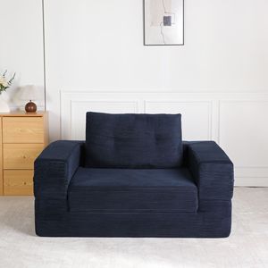 Divano Letto Moderno Comprimibile per Cani e Adulti in Tessuto Corduroy per Soggiorno e Camera da Letto - Nessun Montaggio Richiesto - Product Image 2