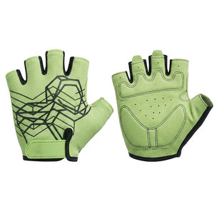 Road Cycling <b>Gloves</b> <b>With</b> Anti Slip <b>Grip</b> Soft Fabric Bicycle Accessories Custom Design Wholesale Production Supplier - Product Image 1