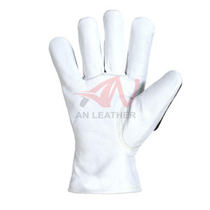Gants de protection en cuir TPR de qualité supérieure, résistants et confortables, avec protection anti-chocs et respirabilité. - Product Image 2