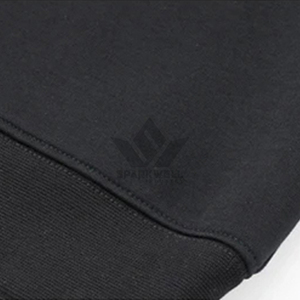 Sweat-shirt décontracté pour homme, col rond, coupe classique, en molleton polyester/coton, séchage rapide, motif uni, automne - Product Image 5