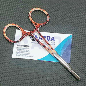 Pinces de pêche en acier inoxydable avec poignées recouvertes de papier brun et pince de verrouillage pour la pêche à la mouche et la pêche sportive - Product Image 3