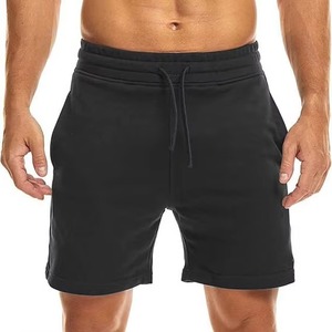 OEM Men's 100% Cotton Eco-Friendly Breathable Quick Dry Elastic Waist White Shorts Best Streetwear Hip Hop Stylish - Product Image 3