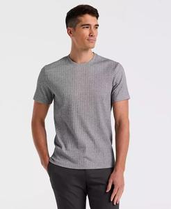 Maglietta aderente da uomo a coste | Perry Ellis - Product Image 1