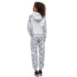Camouflage 100% Nylon Windbreaker Tracksuit Women Zip Up Rain <b>Jackets</b> Waterproof Pants <b>Ladies</b> Hiking Mountain Tracksuits Womens - Product Image 5