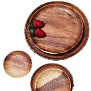 Bandeja de madera dura para servir, bandeja multiusos, bandeja para encimera de cocina, bandeja para mesa de comedor, bandeja para servir bebidas, bandeja para uso en hoteles - Product Image 3