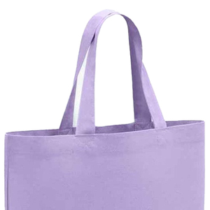 กระเป๋าผ้าแคนวาสสีขาวหูสั้น สำหรับงาน DIY พิมพ์ลาย ทำมือ วัสดุรักษ์โลก - Product Image 5