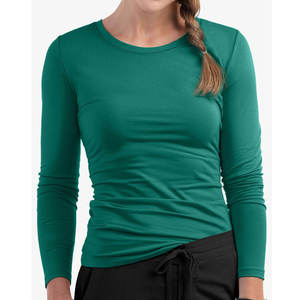 <b>Scrub</b> Undershirts Breathable Cotton Base Layer Shirts for Hospital Staff Daily Wear - Product Image 6