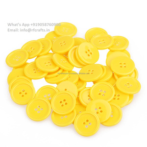 Botones de costura de resina de limpieza en seco de alta calidad Botones de camisa reciclados decorados con encaje personalizado de 4 agujeros - Product Image 5