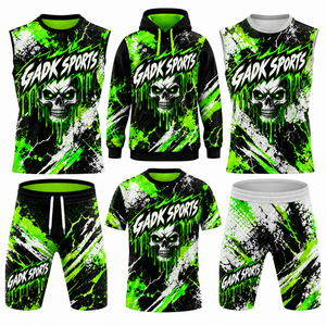 Paquetes de Flag Football 7 contra 7, Paquetes de Fútbol Americano 7 contra 7 de Alta Calidad, Uniformes de Fútbol 7v7 100% Poliéster Sublimado Personalizado - Product Image 6