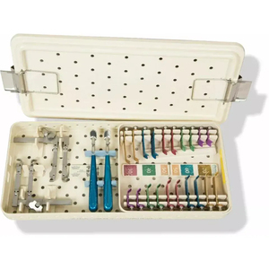 Juego de Instrumentos Quirúrgicos Ortopédicos Altomme con Mangos de Colores, Estuche Portátil, Certificación CE, 5 Años de Garantía para Uso Médico - Product Image 4