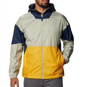 <b>Packable</b> Hooded Windbreaker <b>Jacket</b> for Travel Wind Resistant Outdoor <b>Jacket</b> with Breathable Fabric - Product Image 1