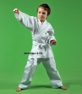 Uniformes de Karate Unisex para Bebés y Niños Pequeños, 100% Algodón - Product Image 5