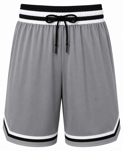 Shorts Bermuda bleus pour hommes à rayures blanches, séchage rapide, taille à cordon, vêtements de sport décontractés, tenue d'été pour équipes sportives - Product Image 1