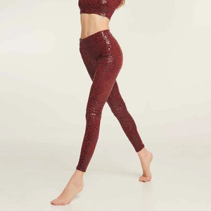Custom Logo 2026 Model Durable Breathable Printed Spandex/Polyester Leggings Anti-Shrink Sticky <b>Grip</b> Specially Crafted Adults - Product Image 2