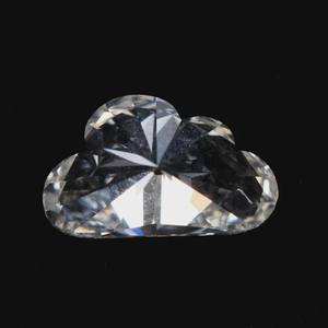 Diamant Blanc Nuageux Cultivé en Laboratoire 1,01 Carat Certifié IGI Pierre Libre pour la Fabrication de Bijoux Bague Cadeau Anniversaire Mariage - Product Image 1