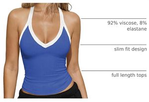 Women's Ultra Stretch Breathable Knitted Active Performance <b>Racer</b> <b>Tank</b> with Front Logo - Product Image 4