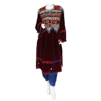 Produit en promotion : Robe pantalon pour femmes avec dupatta, robe tribale afghane, nouvelle collection 2023, robe tribale afghane tendance pour femmes