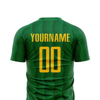 Setelan Jersey dan Celana Pendek Sepak Bola Cetak Berkualitas Premium dengan Warna yang Dapat Disesuaikan 100% Poliester Desain Unisex