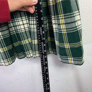 Kilt Tradicional Escocés para Mujer, 100% Lana, Falda Verde Azulada, Tartán Irlandés, OEM ODM - Product Image 3