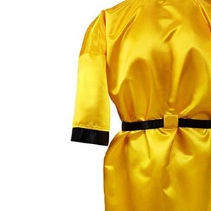 Robe de boxe professionnelle pleine longueur avec capuche, couleur personnalisable, vêtements d'arts martiaux en polyester respirant, séchage rapide, extensible et léger - Product Image 3