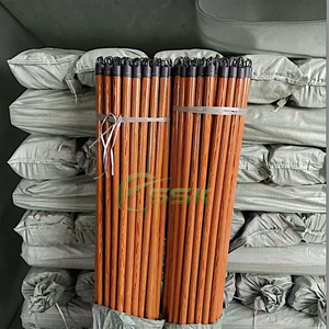 Fabricante líder de mangos de escoba de eucalipto de alta calidad en Vietnam, venta al por mayor a los precios más bajos, con revestimiento de PVC para jardín, Irak, limpieza. - Product Image 1