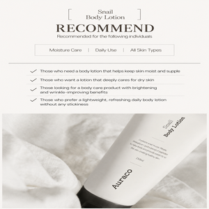 Lotion corporelle hydratante et élastifiante à la bave d'escargot 100ml Tube coréen pour tous types de peaux - Product Image 6