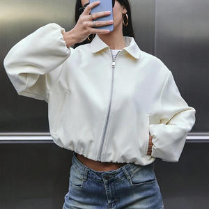 เสื้อแจ็คเก็ตบอมเบอร์ลำลองสำหรับผู้หญิง ลายปักลายพราง ผ้าเมมโมรี่ กันน้ำ กันลม ซิปสั่งทำได้ สำหรับงานแบรนด์ดิ้ง - Product Image 3