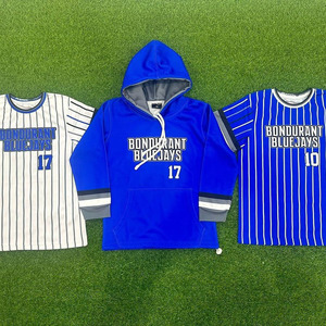 Uniforme de baseball 100% polyester imprimé par sublimation respirant unisexe pour le sport - Product Image 2