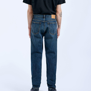 Wholesale Custom Design <b>Men</b>’s Slim Fit Skinny Stonewashed Jeans High Quality <b>Stretch</b> Denim Casual Fashion Pants - Product Image 2