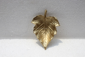 Plateau décoratif en aluminium recouvert d'or de feuille Plateau décoratif de Noël ou plateau de table de décoration intérieure Plateaux en aluminium de qualité supérieure - Product Image 3