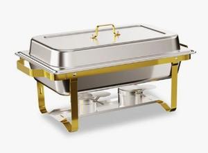 Juego de Recipientes para Buffet de Acero Inoxidable 304 de 8QT Premium, Servidor Doble para Restaurantes y Eventos al Mejor Precio - Product Image 5