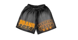 เสื้อยืดและกางเกงขาสั้นชุดเซ็ตสองชิ้นสำหรับผู้ชาย ดีไซน์คุณภาพพรีเมียม สีสันตามสั่ง พิมพ์ลายสกรีน ผ้าฝ้าย 100% สไตล์ลำลองสำหรับฤดูร้อน - Product Image 5