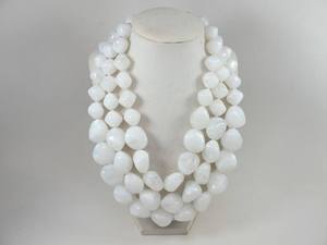 Collier en résine fait main et peint à la main de haute qualité, bijou fantaisie européen pour femmes et filles, accessoire multi-perles motif ange - Product Image 3