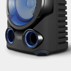Portable <b>Bluetooth</b> Party <b>Speaker</b> Active <b>Tower</b> Loudspeaker Wireless Microphone LED Light Outdoor Karaoke Audio System - Product Image 4