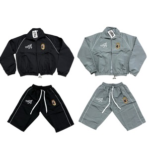 Chándal Deportivo Personalizado para Hombre, Chaqueta con Capucha, Pantalones Cortos con Cintura Elástica, Chándal Informal Deportivo con Estampado Vintage, Chándal Ligero - Product Image 2