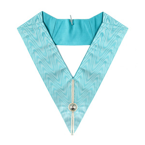 Ensemble complet de regalia maçonniques Master Mason : Tablier, Collier, Gants, Boîte à bijoux - Vente en gros OEM - Product Image 3
