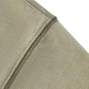 Sweat-shirts à capuche pour hommes de haute qualité, délavés à l'acide, personnalisés, 100% coton, doublés de polaire, brodés, épais, thermiques, pour l'hiver - Product Image 4