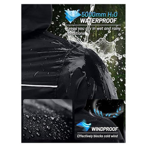 Mens Rain <b>Jacket</b> and Coats <b>Packable</b> <b>Lightweight</b> <b>Waterproof</b> Windbreaker Hooded <b>Jacket</b> for Golf Cycling Hiking Outdoor Sports - Product Image 3