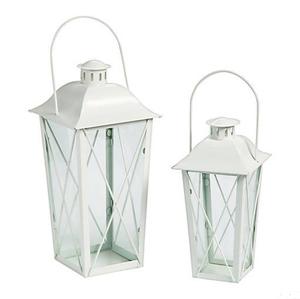 Farol Colgante de Metal y Vidrio Azul Hecho a Mano para Decoración del Hogar y Bodas, Estilo Vintage, Farol Dorado para Velas, Precios de Oferta - Product Image 2