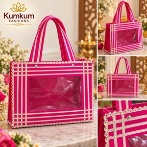 New Arrival Foldable Collapsible Square Storage <b>Basket</b> Bag Wedding Favor Diwali Gifts Hamper Sweet Decorative Festive Favors - Product Image 2