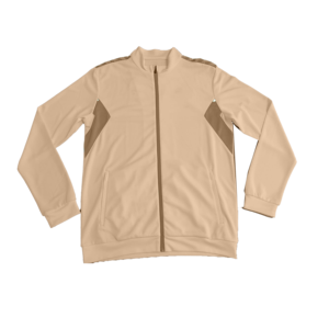 Blouson de sport pour homme à blocs de couleur, col montant, fermeture éclair, coupe droite, en polyester, idéal pour le printemps - Product Image 2