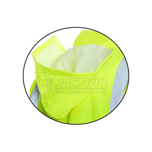 Veste de sécurité légère à fermeture éclair en nylon et polyester, vente en gros à bas prix - Product Image 6