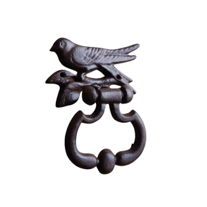 Custom Matte Black <b>Gothic</b> <b>Ring</b> Door Handle Cast Iron Sunburst Backplate Front Door Knocker Heavy Duty Exterior Gate Pull - Product Image 6