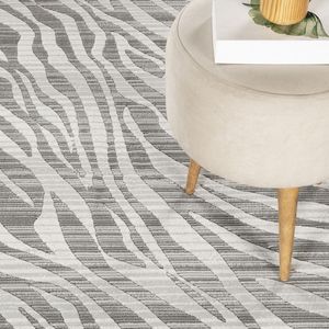 Tappeto Geometrix GC_DIM1008 grigio 2 piedi 7 pollici X 9 piedi 10 pollici Set di Tappeti e Accessori di Varie Dimensioni - Product Image 2