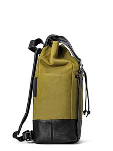 Genuine Leather Canvas Backpack <b>Water</b> Resistant Travel Laptop High Quality Wholesale Bulk OEM Factory 36-55L LCB-0028 - Product Image 3