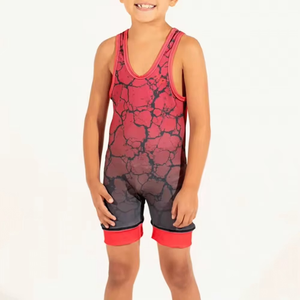 Trajes de Lucha Personalizados por Sublimación de Alta Calidad con Correa Ajustable para Hombres y Niñas, Blancos y Verdes, Transpirables, de Secado Rápido, de Poliéster - Product Image 3